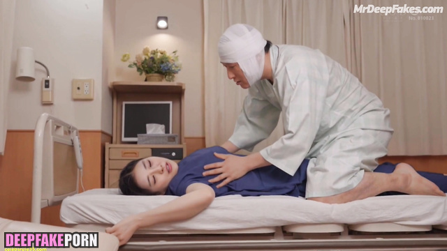 (大友花恋 フェイクポルノ) rude doctor fucked her suddenly - Otomo Karen face swap