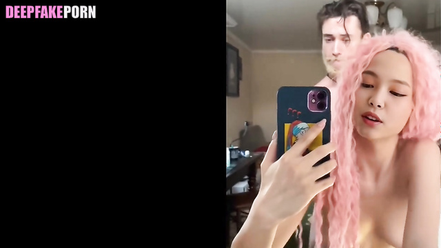 Blowjob on the beach with pebbles, watch now / Jennie (제니 블랙핑크) face swap