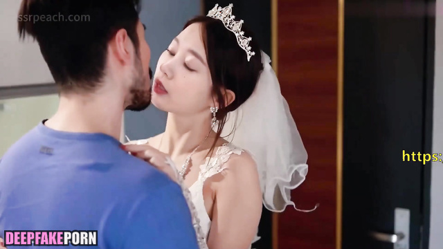 Li Yitong lost her virginity 10 minutes before the wedding, ai 李一桐 智能換臉