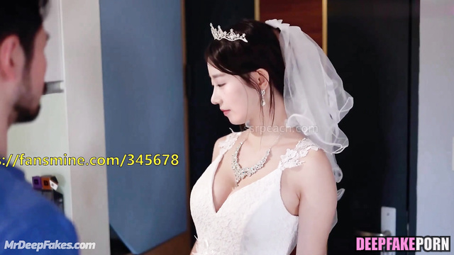 Li Yitong lost her virginity 10 minutes before the wedding, ai 李一桐 智能換臉