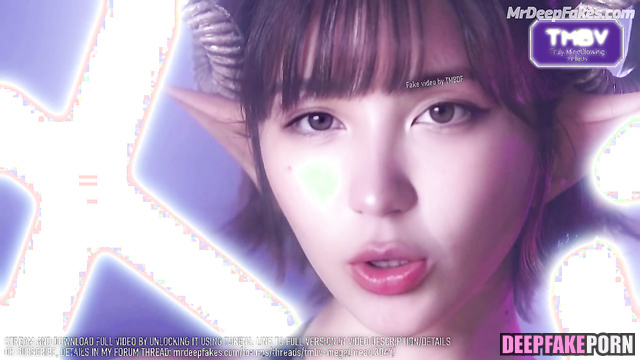 He summoned a demon and fucked her, ASMR BlueKatie in Halloween porn