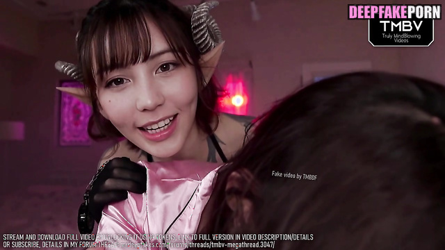 He summoned a demon and fucked her, ASMR BlueKatie in Halloween porn