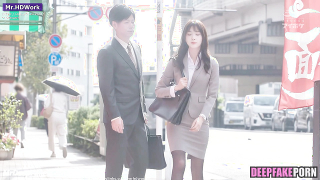 Internship with new boss went well - Minju deepfake porn アイズワン アダルトビデオ