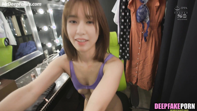 Quick fuck in the dressing room before a concert アイズワン アダルト Yujin A.I.