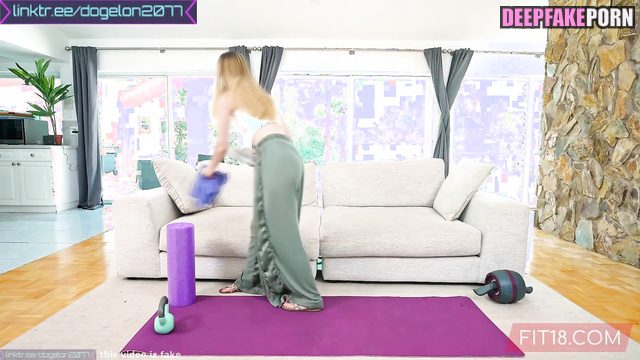 Horny girl loves it when you're sweaty, Yuna ITZY face swap / 유나 가짜 포르노