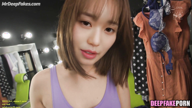 Sex two minutes before going on stage, Wonyoung face swap アイヴ フェイクポルノ