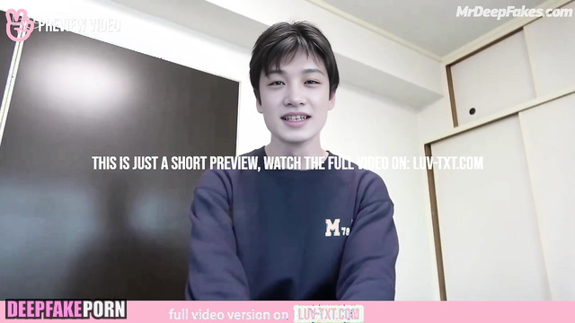 ストレイキッズ ポルノ he convinced you that he sucks sweetly, Bang Chan face swap