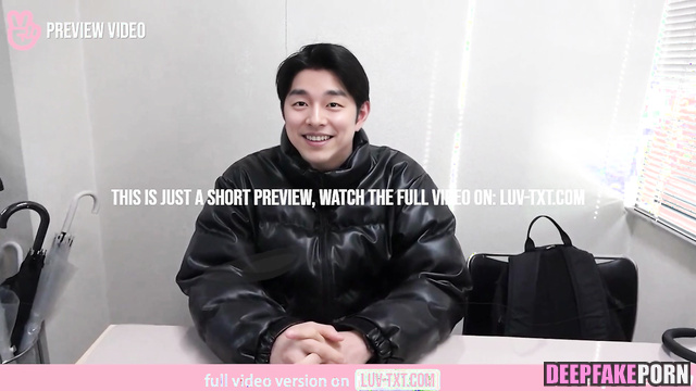 Boyfriend gave him cute bouquet, it was so unexpected 공유 딥페이크 Gong Yoo ai