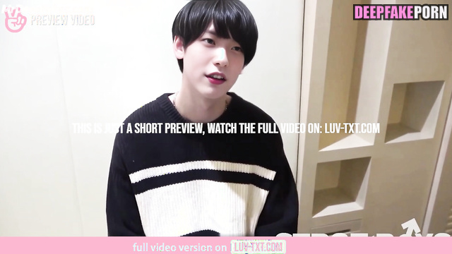 Sexy teen Soobin トゥモロー アダルト wants to lose anal virginity this night, ai