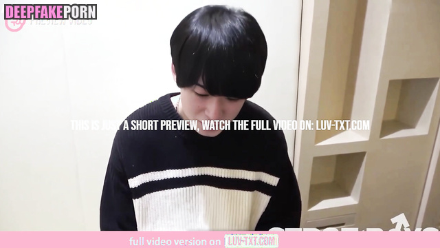 Sexy teen Soobin トゥモロー アダルト wants to lose anal virginity this night, ai