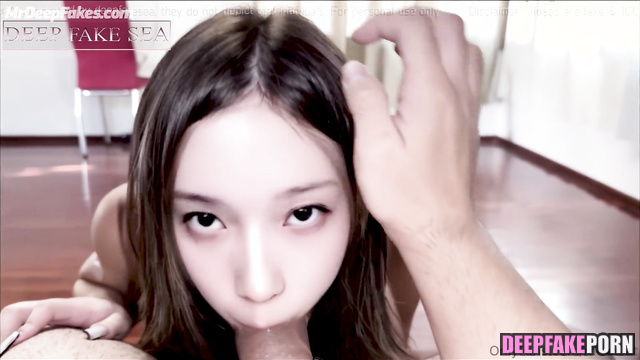 Ai Winter Aespa 윈터 가짜 연예인 포르노 sucking on the first date (sudden blowjob)