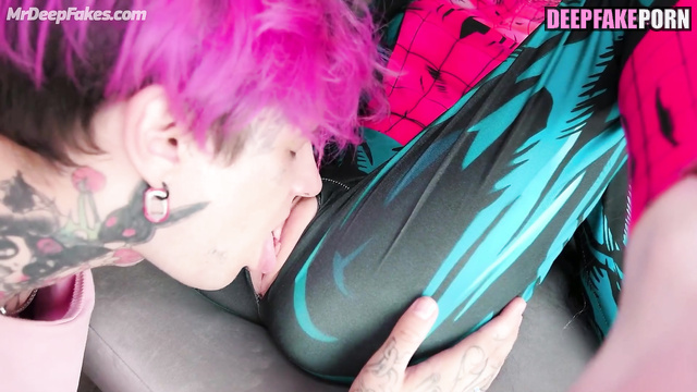 Emiru in deepfake video - she bought this costume in a sex shop