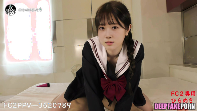Schoolgirl asked you to use a vibrator in bed, Winter (윈터 에스파) fakeapp [PREMIUM]