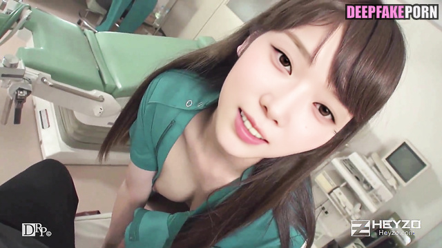 Sexy nurse masturbated right at her workplace, fake Winter (윈터 에스파) [PREMIUM]