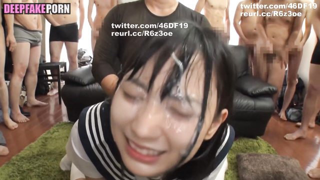 J-Pop star Kaki Haruka [Nogizaka46] - fake bukkake = フェイクポルノ かき はるか [PREMIUM]