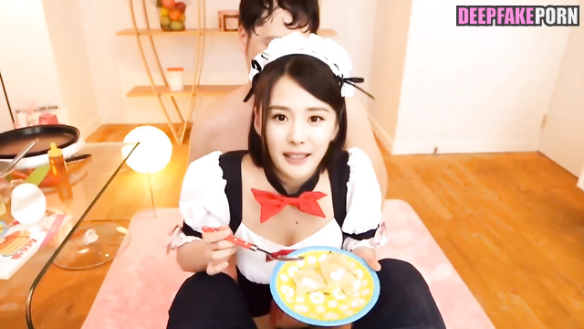 Yang Mi getting fucked in a maid costume - artificial intelligence (杨幂 人工智能)