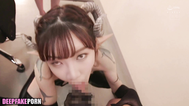 Chaewon IZ*ONE | IZONE: blowjob in the office - face swap (채원 아이즈원 사까시 얼굴 스왑) [PREMIUM]