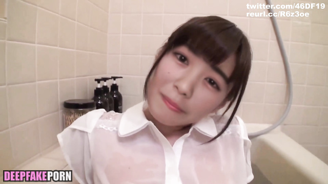 Tsutsui Ayame 筒井 あやめ deepfake sucks me in bath ディープフェイク エロ Nogizaka46 [PREMIUM]
