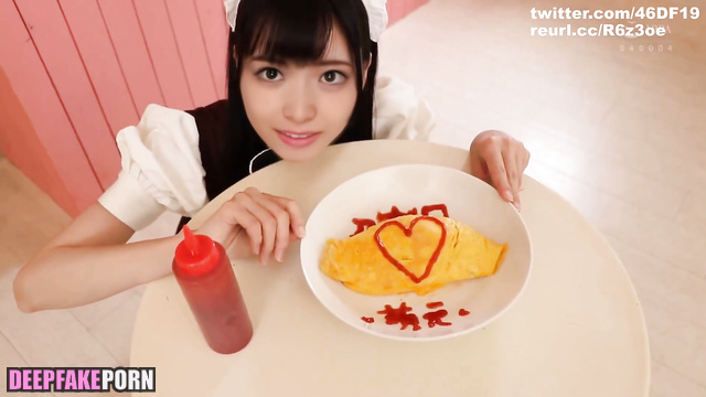 J-Pop Matsumura Sayuri (Nogizaka46) - shy maid is fingered フェイクポルノ 松村沙友理 乃木坂46 [PREMIUM]