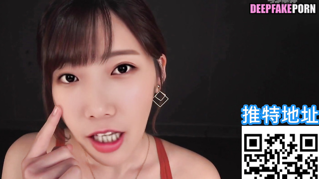 Taiwanese Anjou looks at you during a deep fuck (AI celebrity sex scenes) 安啾 人工智能 名人性爱