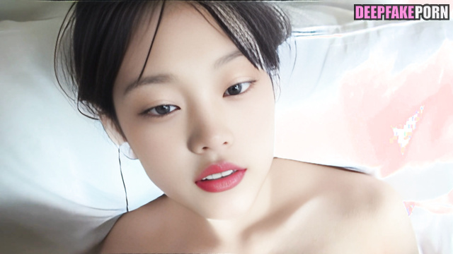 Using Haerin's pussy for my cock, I can freely shoot cum inside