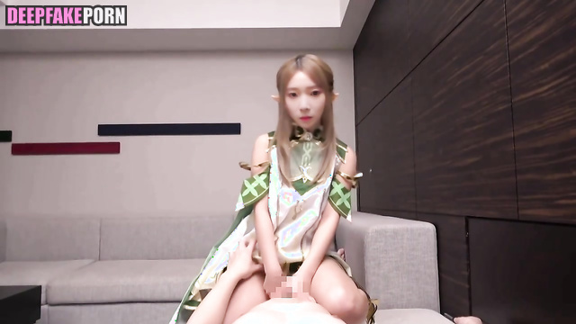 Modest elf Chen Yao (陈瑶 充满激情的性爱) enjoying first sex with a human, ai [PREMIUM]