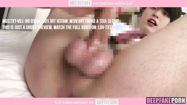 AI 투모로우바이투게더 수빈 Soobin from TXT Fingering my asshole