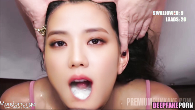 (지수 블랙핑크) obedient girl swallowed all that cum / Jisoo deepfake erotic [PREMIUM]