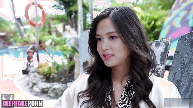 They met by the pool and immediately fucked, fake Rose (로제 블랙핑크) [PREMIUM]