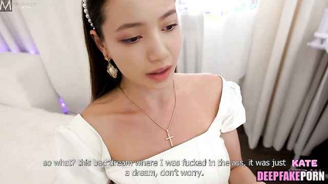 He was stroking her pussy for a long time, look / Lisa (리사 블랙핑크) A.I. [PREMIUM]