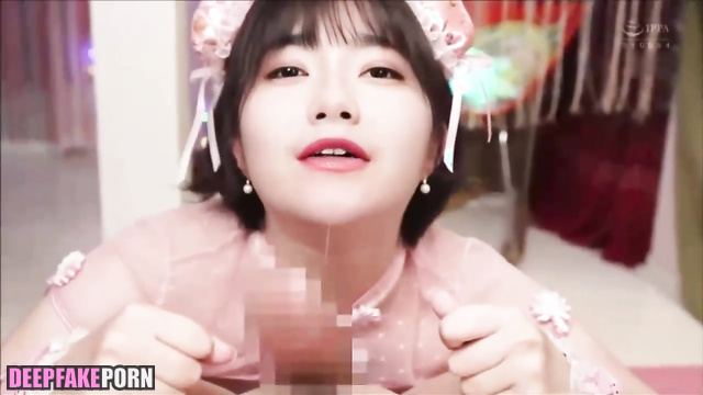 AI Freya Jayawardana (フレヤ・ジャヤワルダナ) Gives Her Boss A Blowjob