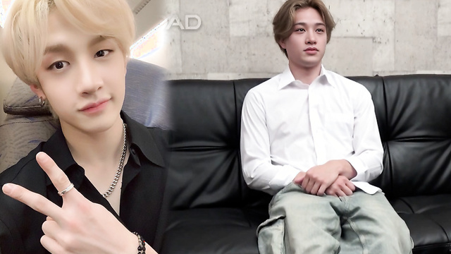 A.I. Bangchan from SKZ 방찬 Blonde Hair Gay Porn