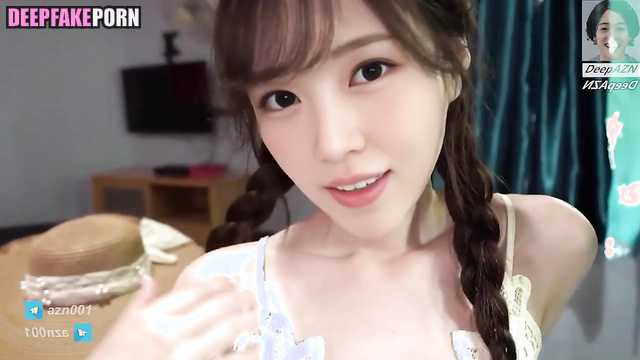 Real Fake NMIXX Haewon 해원 엔믹스 Skinny Hot Babe