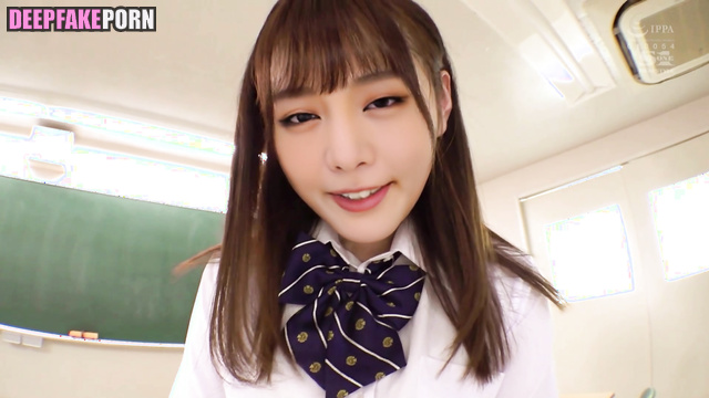 Slutty Minnie 민니 여자 아이들 did it hot in the school, internet celebrity [PREMIUM]