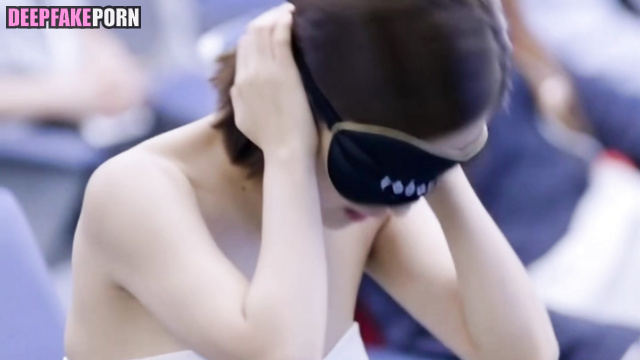 She was able to cum twice from his tongue, Gulinazha (古力娜扎 假色情片) A.I. [PREMIUM]