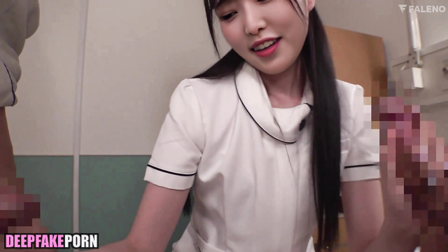 (アイズワン ポルノ) patients locked in the room with the nurse, Yena face swap [PREMIUM]