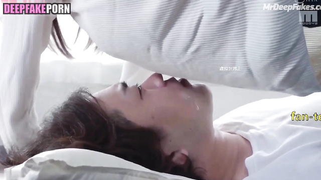 Chinese housemaid Wu Xuanyi does handjob [deepfake porn] 吴宣仪 打手枪 智能換臉 色情