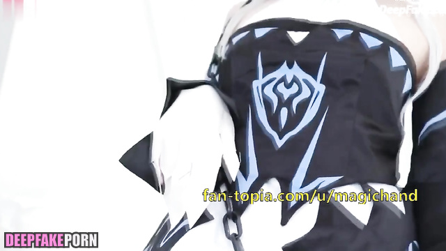 Hot Fu Tuaner 腐团儿 Chinese Deepfake porn 智能換臉 A片