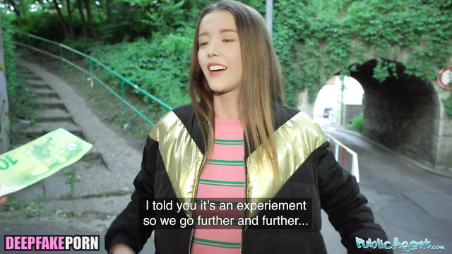 Fake celebrity porn - IU sold her cunt for money 아이유 가짜 연예인 포르노 [PREMIUM]