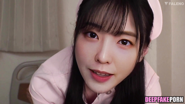 Cute nurse Irene offers an oral pleasure in a hospital room = fake porn 레드벨벳 아이린 가짜 포르노 사까시 [PREMIUM]