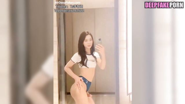 Moonbyul/문별 (MAMAMOO 마마무) is sexy shemale in this deepfake tape 딥페이크