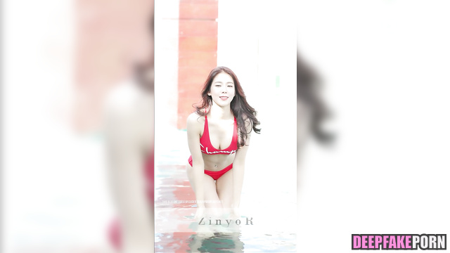 지수 Jisoo deepfake/딥페이크 is emphasizing her big tits (BLACKPINK 블랙핑크)