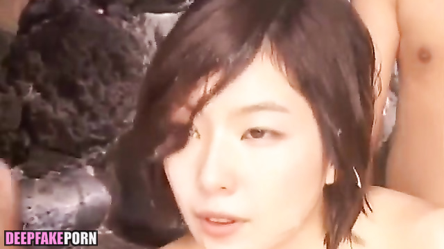 Irene 아이린 [Red Velvet 레드벨벳] made us feel good in sauna [deepfake 딥페이크]