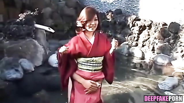 Irene 아이린 [Red Velvet 레드벨벳] made us feel good in sauna [deepfake 딥페이크]