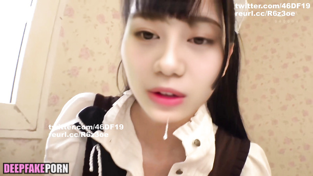 伊藤 美来 Ito Miku sucks really good as sexy maid [deepfake/ディープフェイク エロ] [PREMIUM]