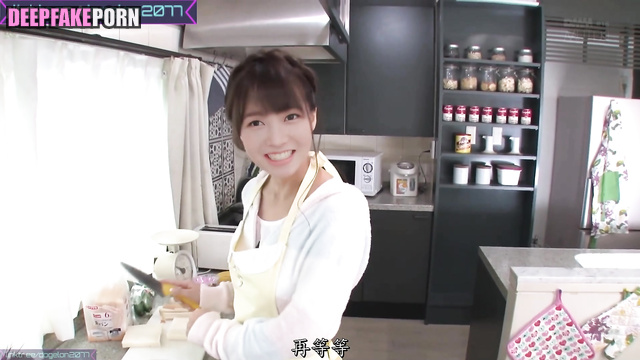 KPOP idol Rei IVE - kitchen blowjob [deepfake] 케이팝 아이돌 레이 아이브 딥페이크 사까시