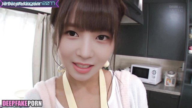 KPOP idol Rei IVE - kitchen blowjob [deepfake] 케이팝 아이돌 레이 아이브 딥페이크 사까시
