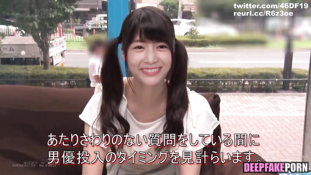 北野日奈子/Kitano Hinako squirts in cafe deepfake Nogizaka46 ディープフェイク エロ [PREMIUM]