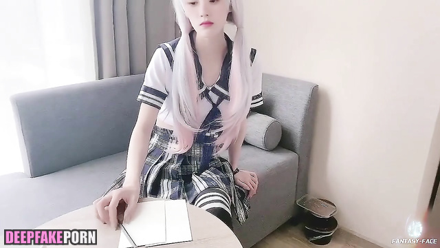 Schoolgirl Ju Jingyi fucked to Сreampie 学生妹鞠婧禕性交到 中国内射 [PREMIUM]