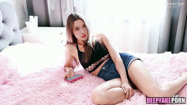 Good girl Nayeon TWICE and her first blowjob // トゥワイス ディープフェイク [PREMIUM]